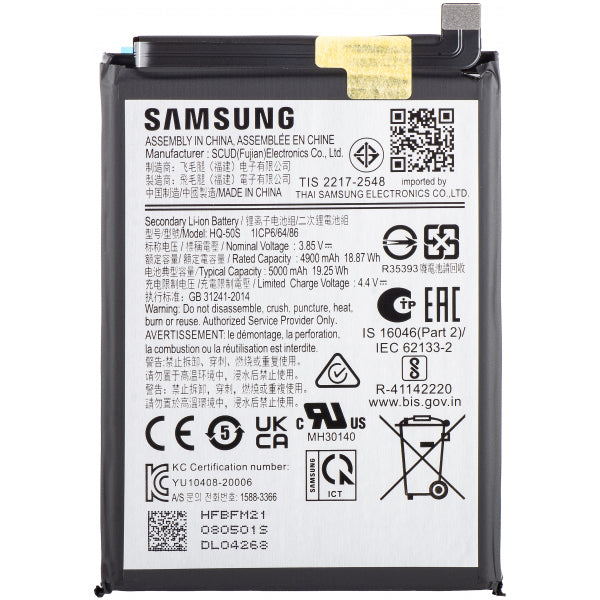 Samsung Battery SCUD-HQ-50S for Samsung Galaxy A03 A035 / A03s A037 / A02s A025G / A02s A025F