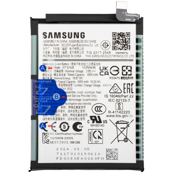 Samsung Battery WT-S-N28 for Samsung Galaxy A05 A055