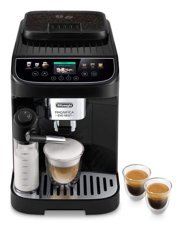 De’Longhi Magnifica Evo Next Machine à Espresso Entièrement Automatique, 1,8 L, Noir