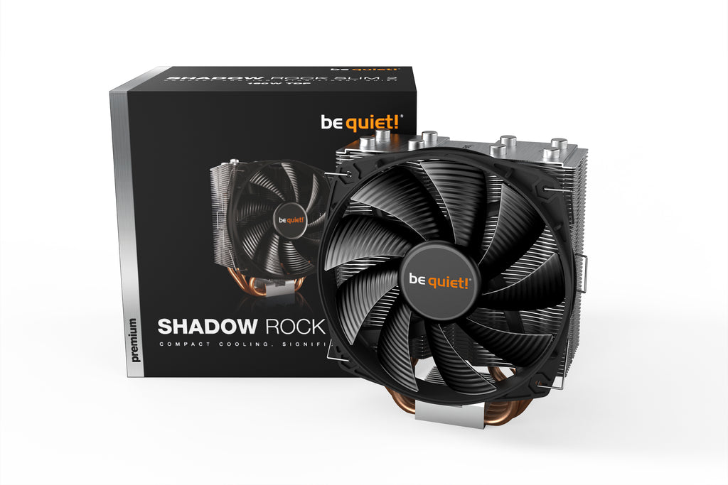 be quiet! Shadow Rock Slim 2 Ventirad Mono Tour pour Sockets Intel et AMD