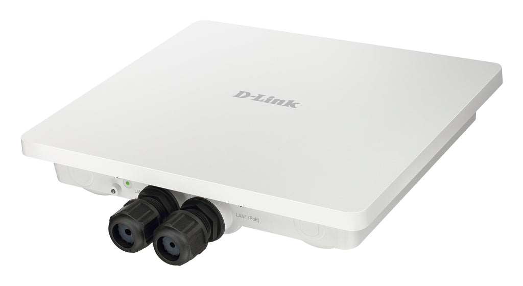 D-Link AC1200 1200 Mbit/s Blanc Connexion Ethernet, supportant l'alimentation via ce port (PoE)