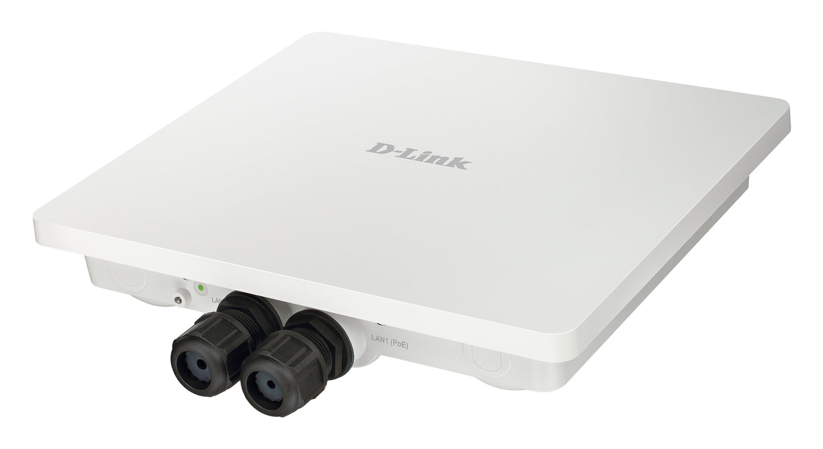 D-Link AC1200 1200 Mbit/s Blanc Connexion Ethernet, supportant l'alimentation via ce port (PoE)