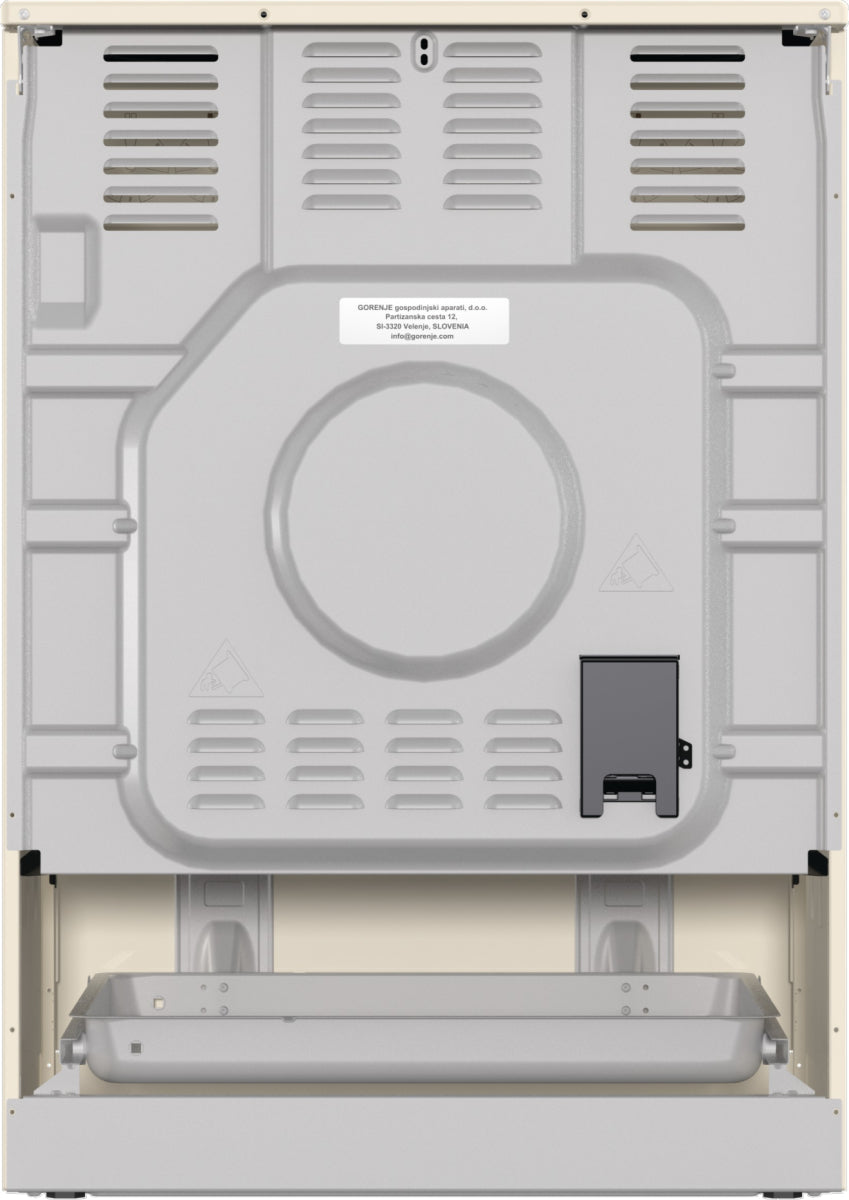 Gorenje GECS6B70CLI Cuisinière Céramique Beige