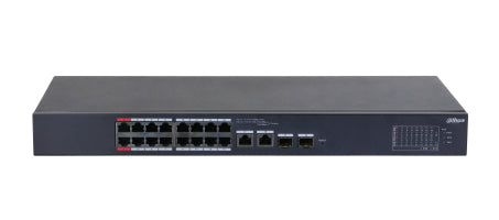 Dahua Technology DH-CS4218-16ET-135 Commutateur Réseau Géré L2 Gigabit Ethernet PoE Noir