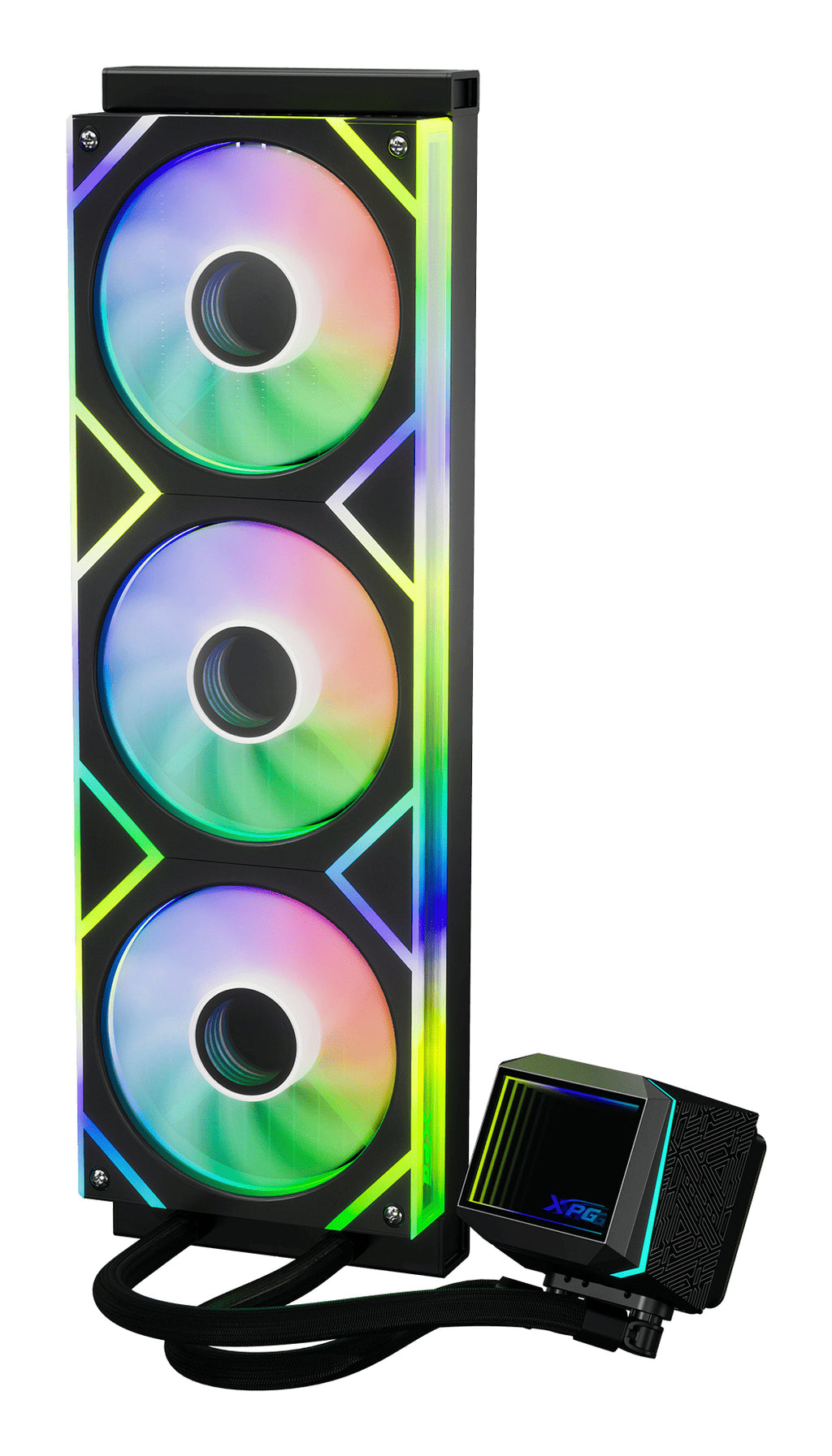 XPG LEVANTE II 360 Processeur Refroidisseur de liquide tout-en-un 12 cm Noir