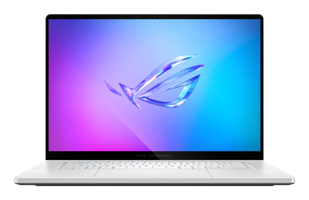 ASUS ASUS ROG Zephyrus G16 GU605CX-QR076W Intel Core Ultra 9 285H Ordinateur portable 40,6 cm (16") WQXGA 64 Go LPDDR5x-SDRAM 2 To SSD NVIDIA GeForce RTX 5090 Wi-Fi 7 (802.11be) Windows 11 Home Blanc