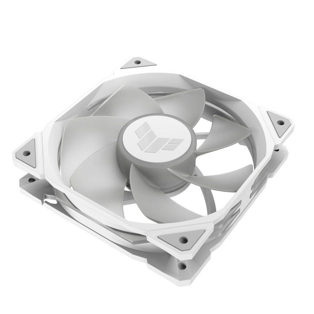 ASUS TUF GAMING TR120 ARGB REVERSE 3IN1 White Boitier PC Refroidisseur d'air 12 cm Blanc