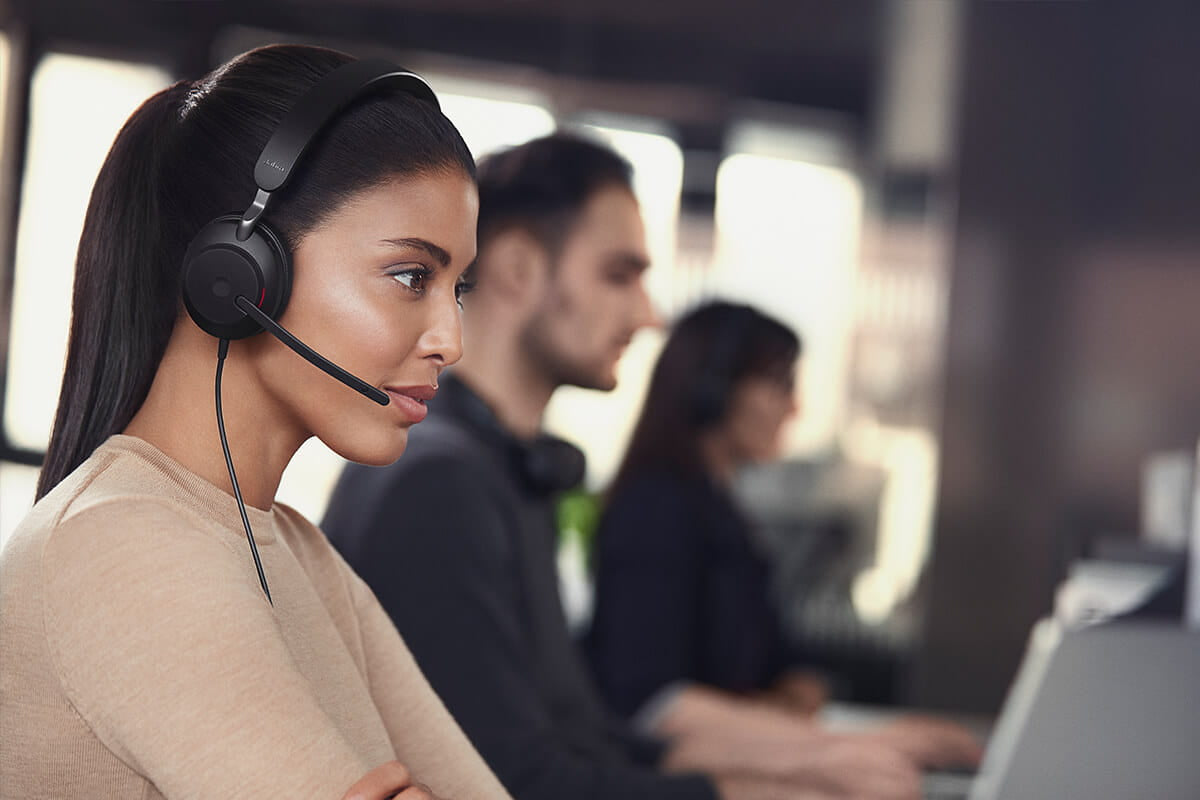 Jabra Evolve2 40 SE Casque Avec fil Arceau Bureau/Centre d'appels USB Type-C / USB Type-A Noir