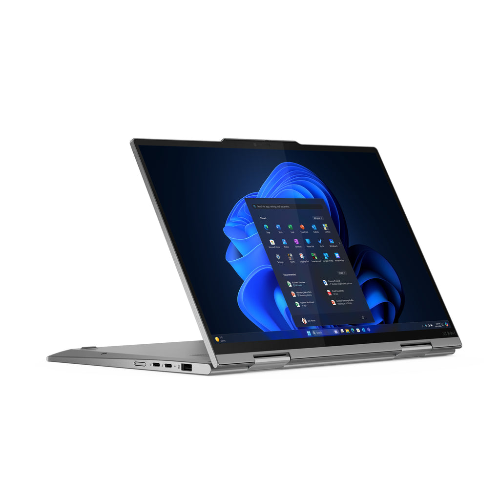 Lenovo ThinkPad X1 2-in-1 Gen 10 Aura Edition Copilot+ PC Intel Core Ultra 7 258V Hybride (2-en-1) 35,6 cm (14") Écran tactile 2.8K 32 Go LPDDR5x-SDRAM 1 To SSD Wi-Fi 7 (802.11be) Windows 11 Pro Allemand Gris