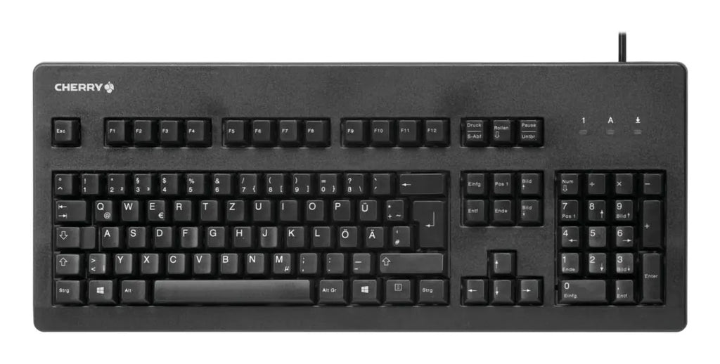 CHERRY G80-3000 clavier Universel USB QWERTZ Allemand Noir