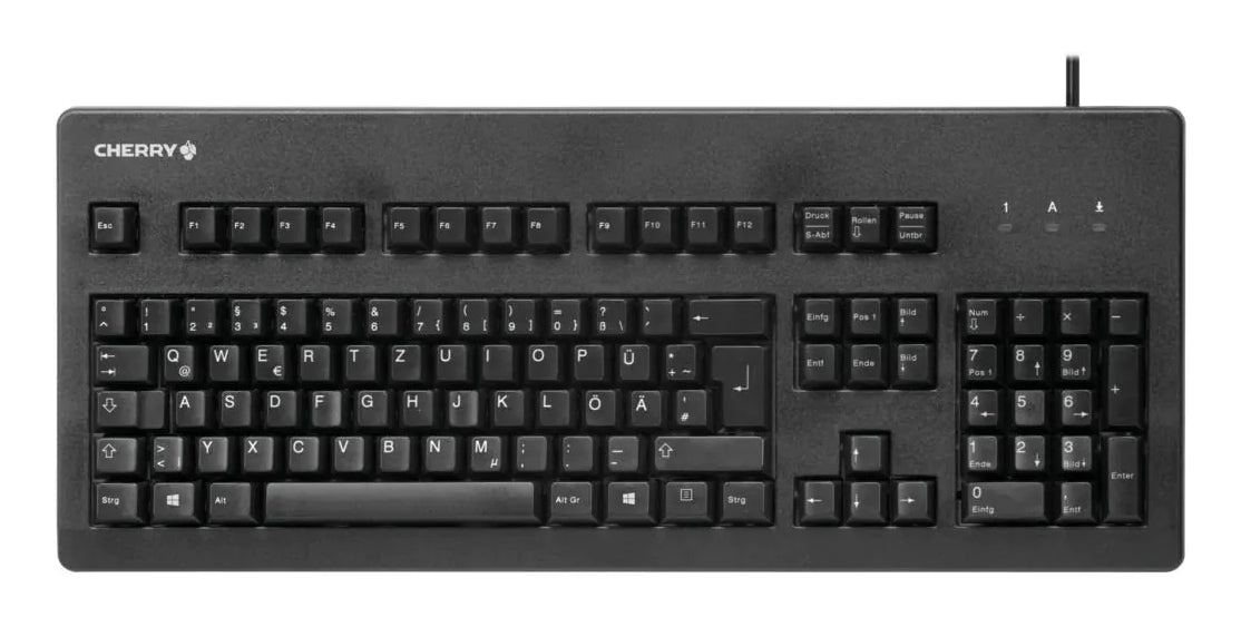 CHERRY G80-3000 clavier Universel USB QWERTZ Allemand Noir