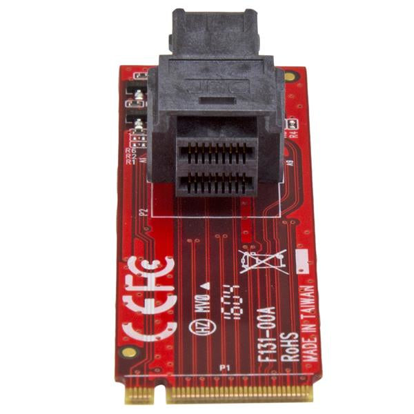 StarTech.com Adaptateur U.2 vers M.2 PCIe pour SSD U.2 NVMe - SFF-8639 - PCI Express 3.0 x4 - vue 2