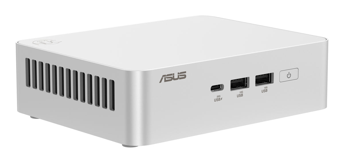 ASUS NUC 15 Pro+ RNUC15CRSU700002 Mini PC Barebone, Argent, 255H