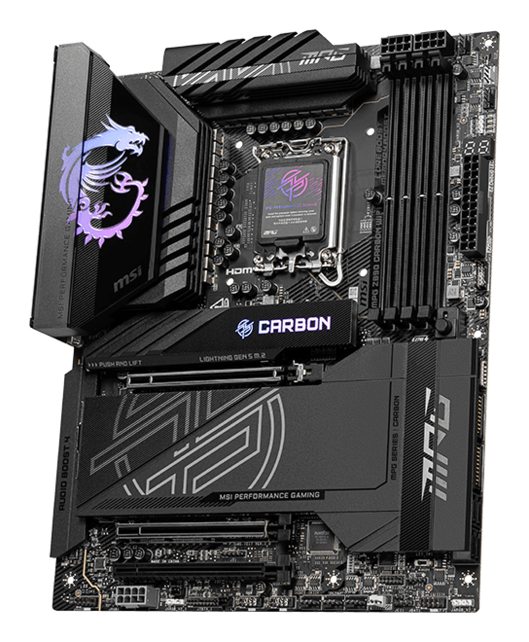 MSI MPG Z890 CARBON WIFI carte mère Intel Z890 LGA 1851 (Socket V1) ATX