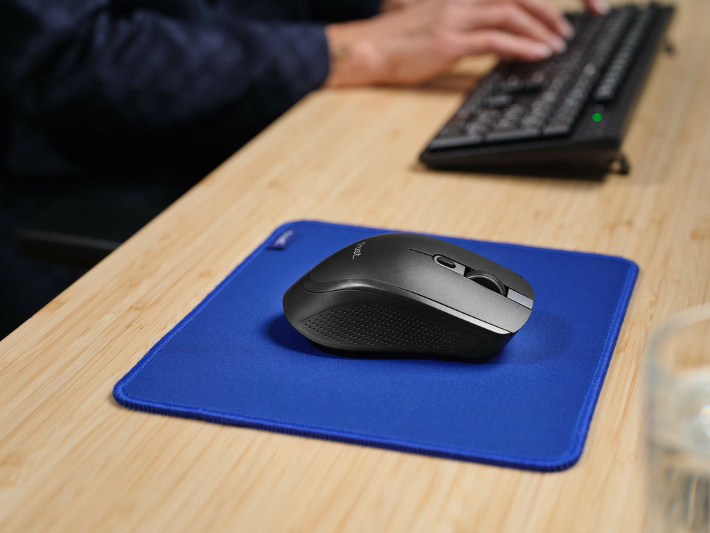 Trust Ozaa+ Souris de Bureau sans fil RF et Bluetooth, Optique 3200 DPI, pour Droitier