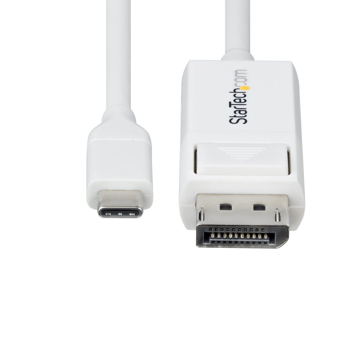StarTech.com Câble USB-C vers DisplayPort 1.2 Bidirectionnel 4K 60Hz 2m Blanc