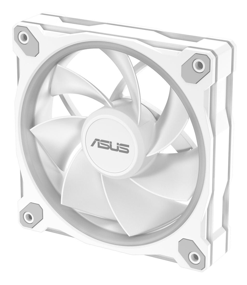 ASUS Prime MR120 Fan ARGB Reverse White Boitier PC Ventilateur 12 cm Blanc