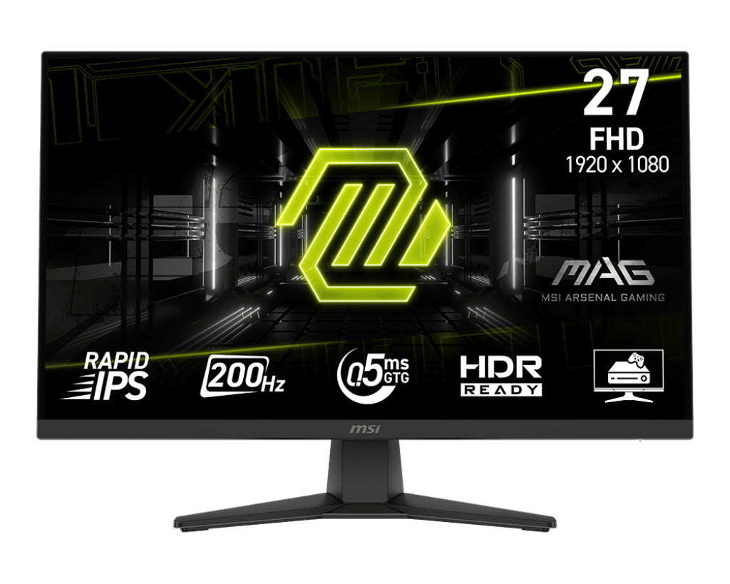 MSI MAG 272F écran plat de PC 68,6 cm (27") 1920 x 1080 pixels Full HD Noir