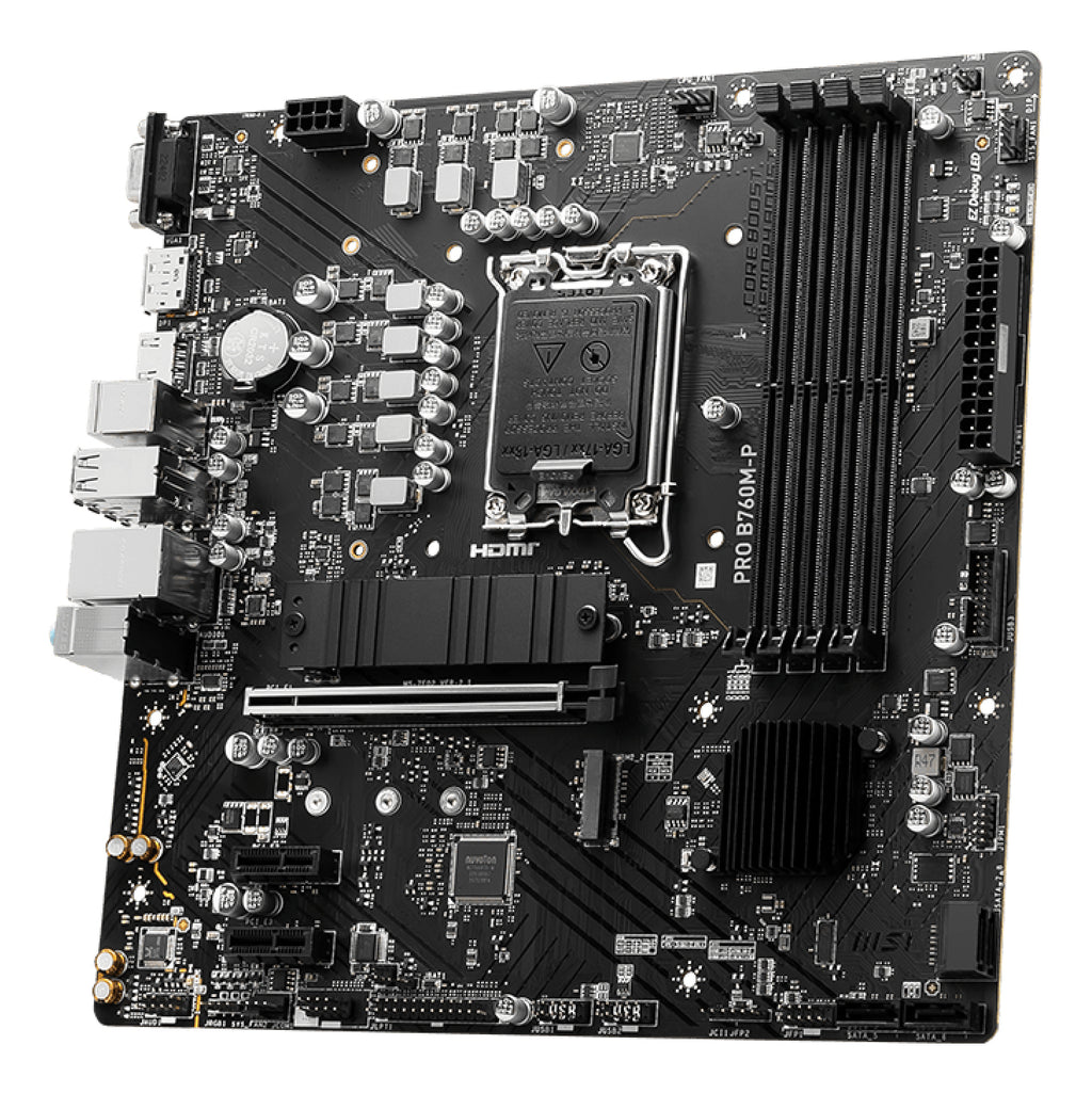 MSI PRO B760M-P Carte Mère Intel B760 LGA 1700 Micro ATX