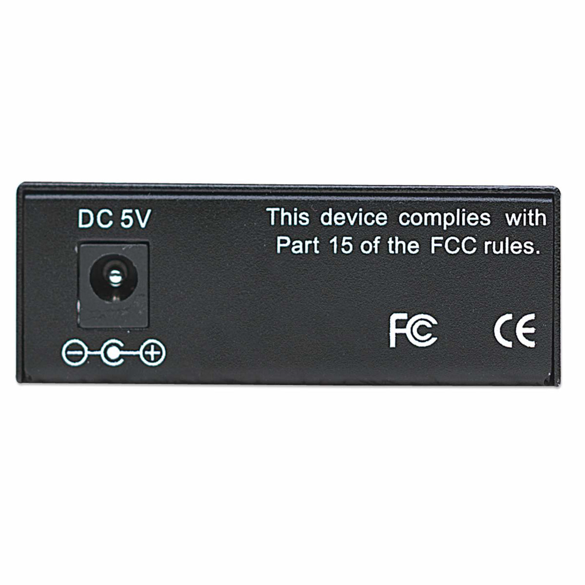 Intellinet 506502 Convertisseur de Média Fast Ethernet 100 Mbit/s 1310 nm Multimode Noir