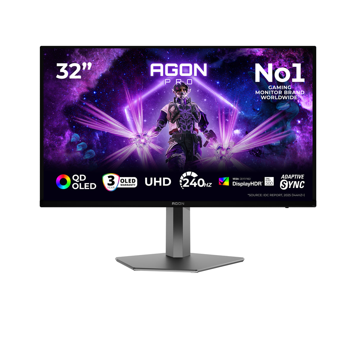 AOC AGON PRO AG326UZD2P 31.5 OLED 3840 x 2160 (4K) HDMI DisplayPort 240 Hz