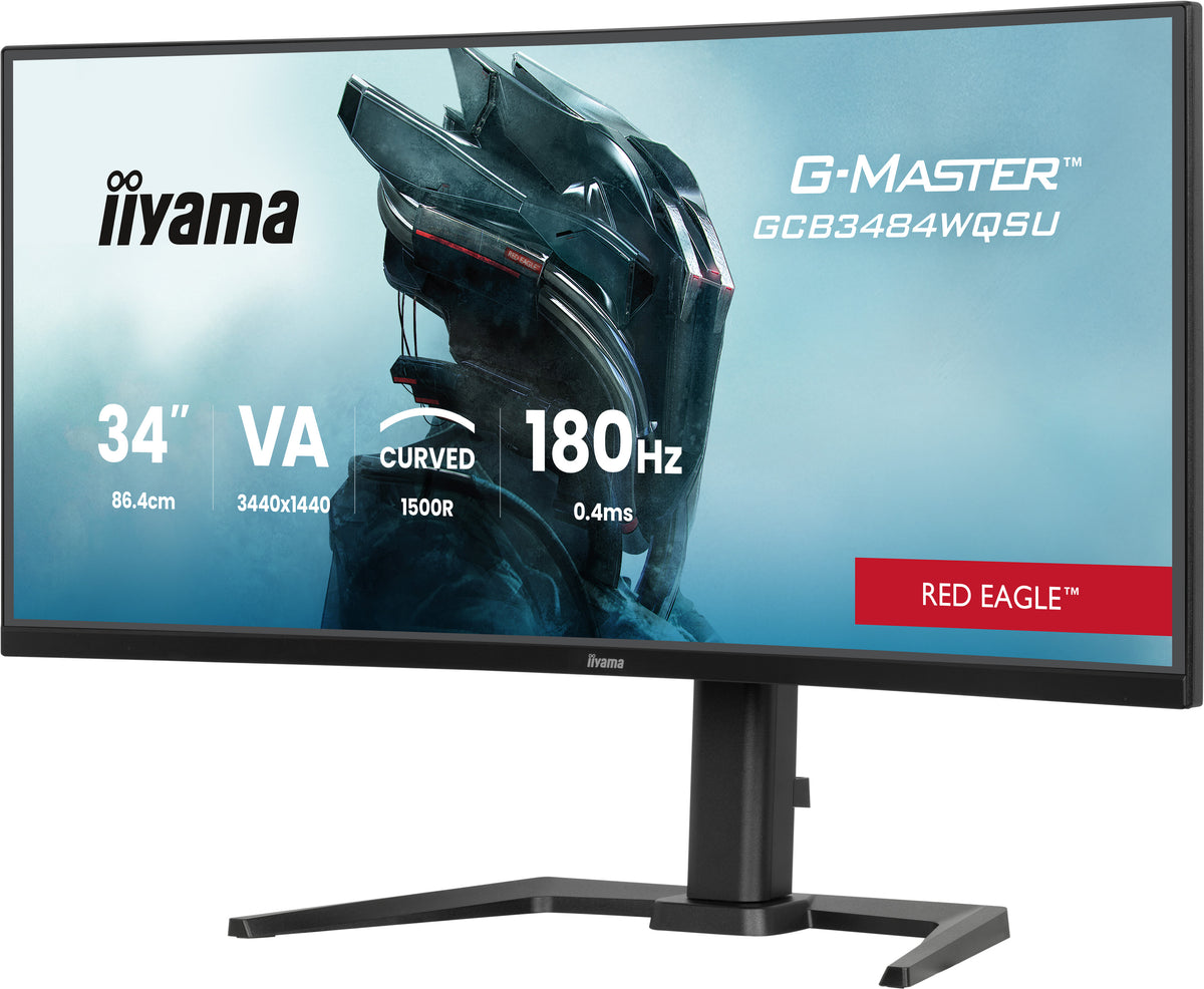iiyama G-MASTER GCB3484WQSU-B1 Écran PC Courbe 34" UltraWide Quad HD LED Noir