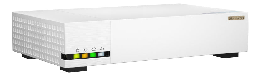 QNAP QHora-322 Routeur Connecté 10 Gigabit Ethernet et 2.5 Gigabit Ethernet, Blanc