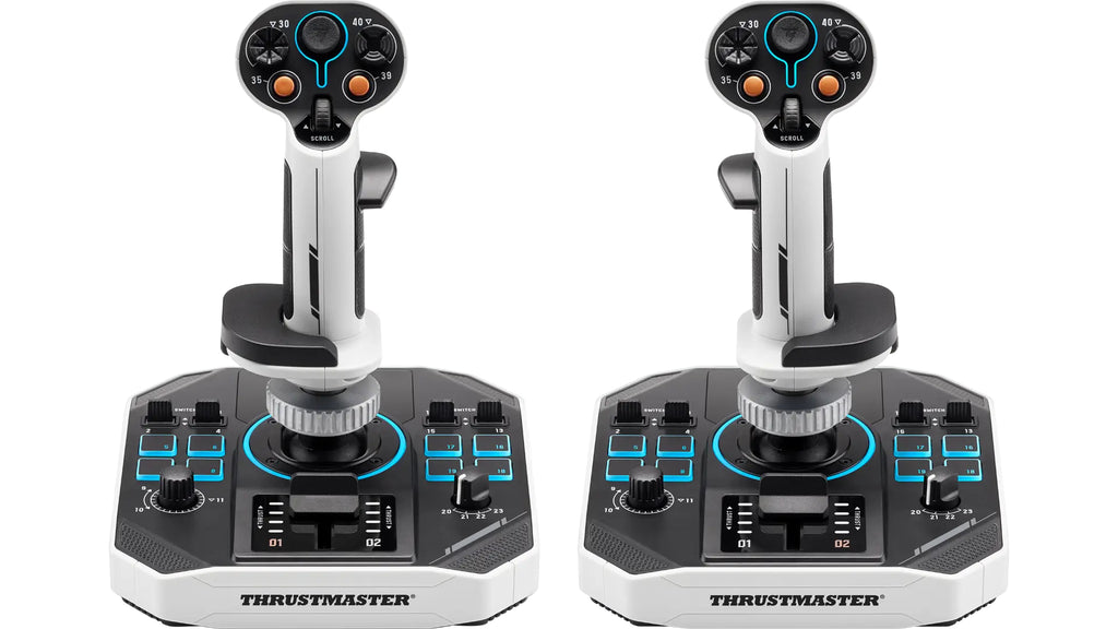 Thrustmaster Sol-R 2 HOSAS Space Sim Duo Manche à air Analogique/Numérique USB pour PC