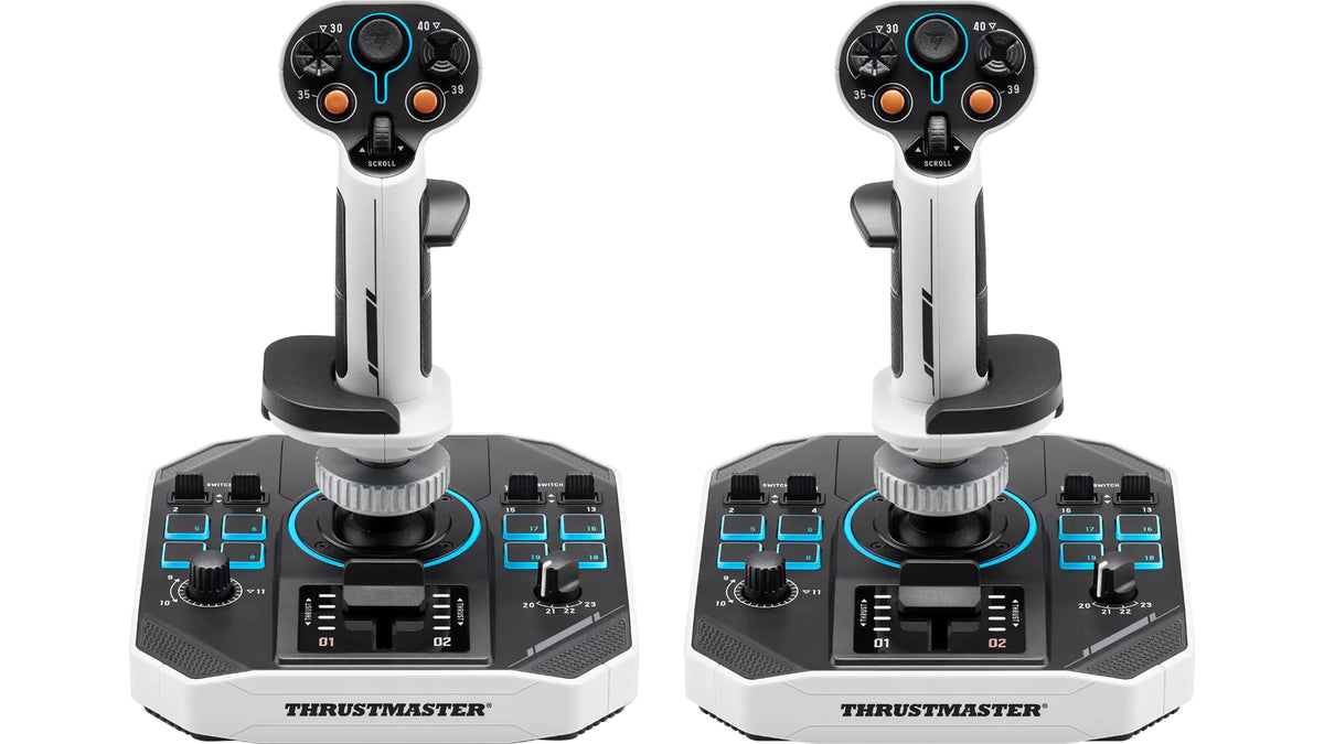 Thrustmaster Sol-R 2 HOSAS Space Sim Duo Manche à air Analogique/Numérique USB pour PC