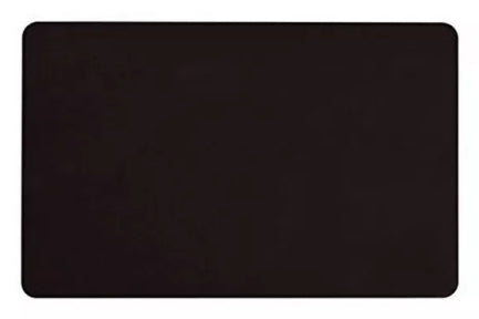 Cartes en Plastique Vierges 800050-157, PVC Noir, 86 x 54 mm, Lot de 500