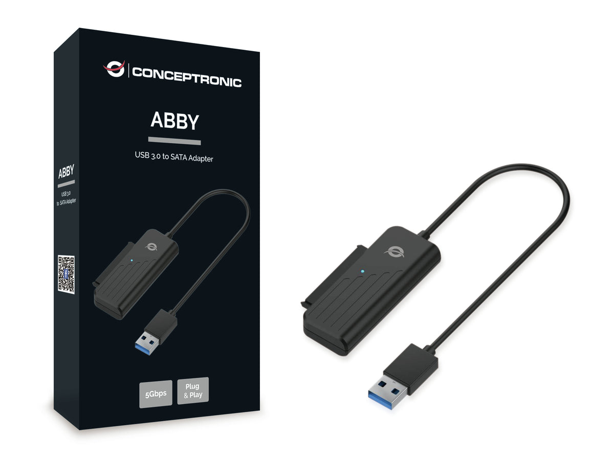 Conceptronic ABBY01B Carte et Adaptateur d'Interfaces, Noir, 6 Gbit/s