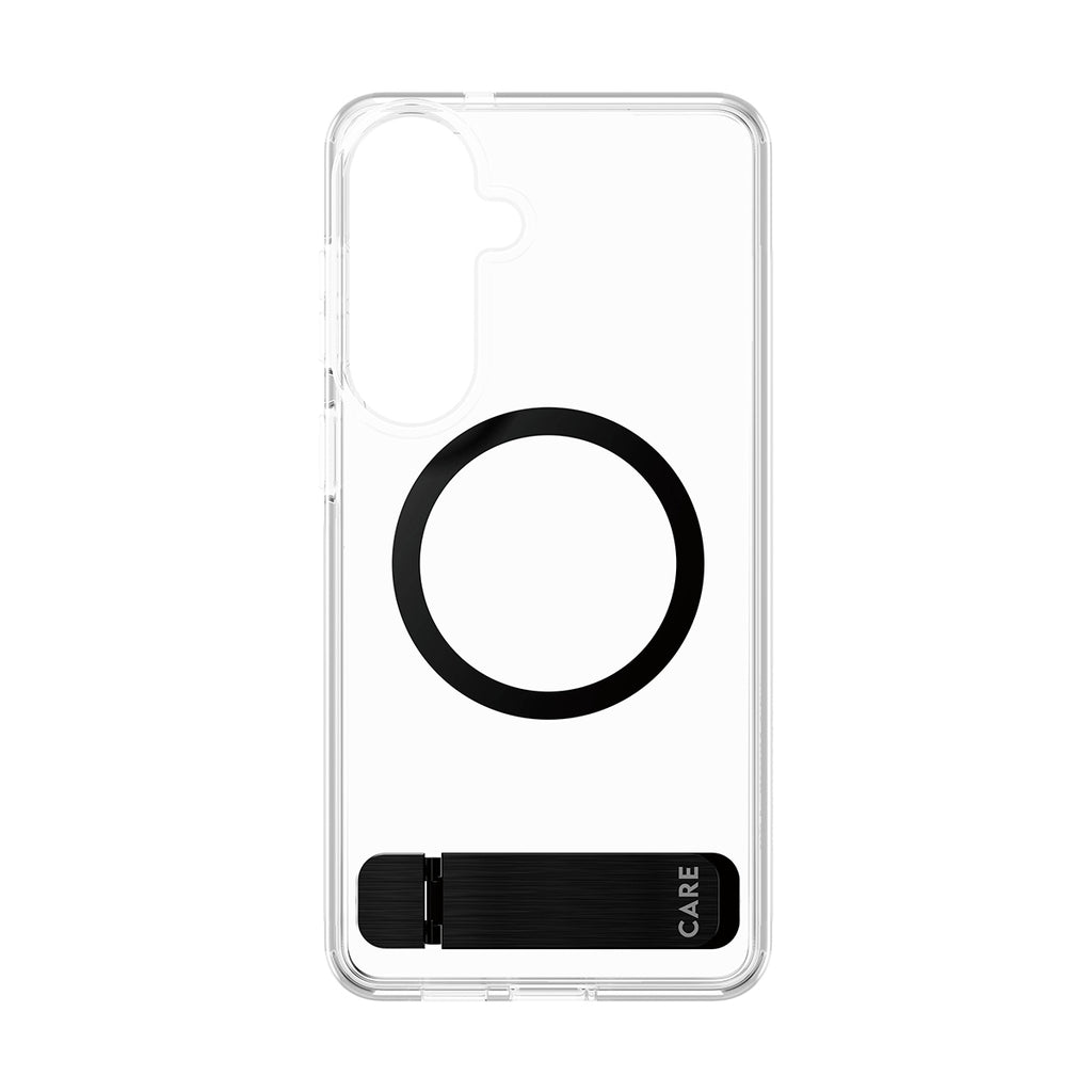 PanzerGlass CARE Kickstand Case Transparent avec Qi pour Samsung Galaxy S26+