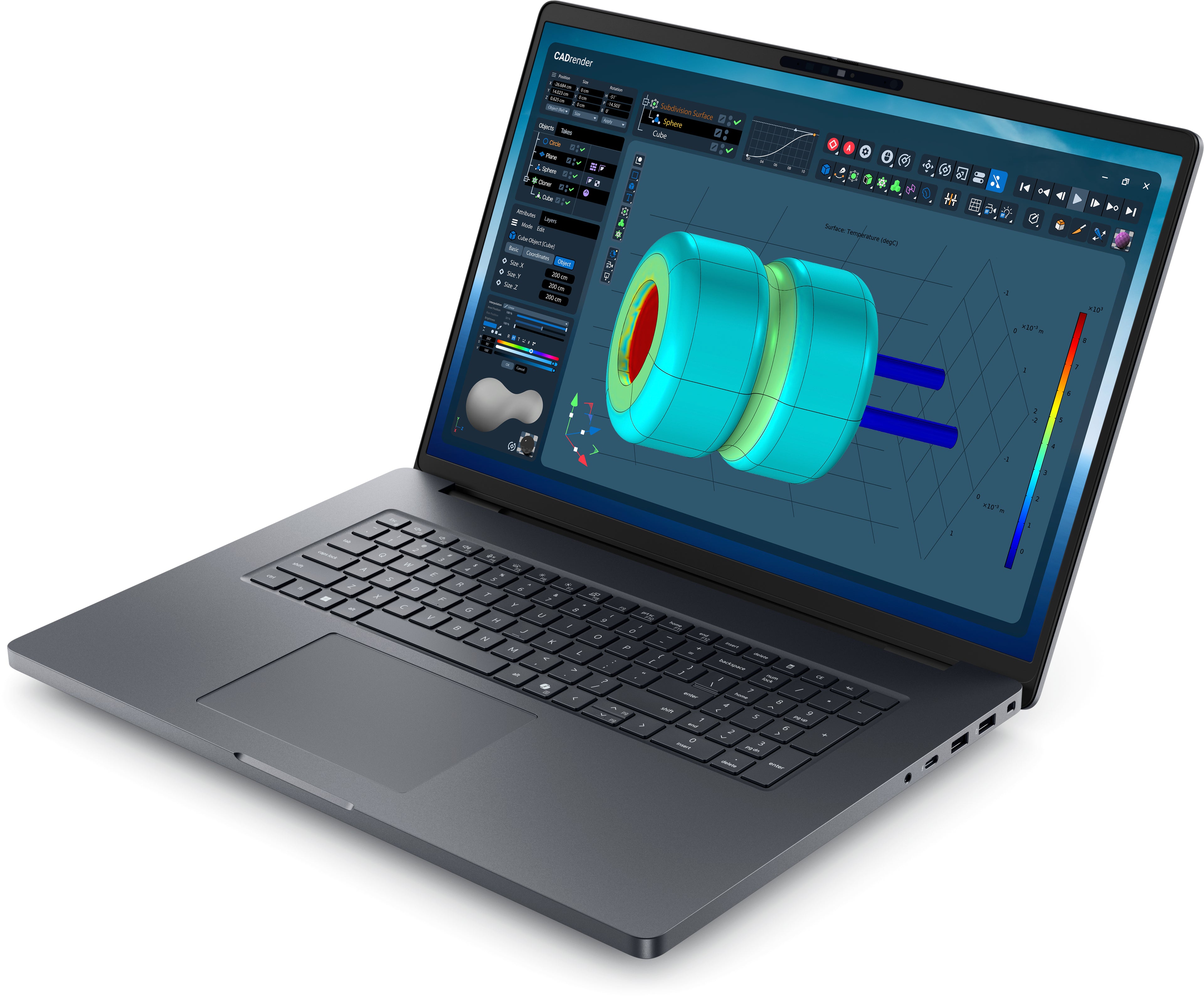 DELL Pro Max 18 Plus MB18250 Intel Core Ultra 9 285HX Station de travail mobile 45,7 cm (18") Quad HD+ 64 Go DDR5-SDRAM 1 To SSD NVIDIA RTX PRO 3000 Blackwell Wi-Fi 7 (802.11be) Windows 11 Pro Nordique Noir