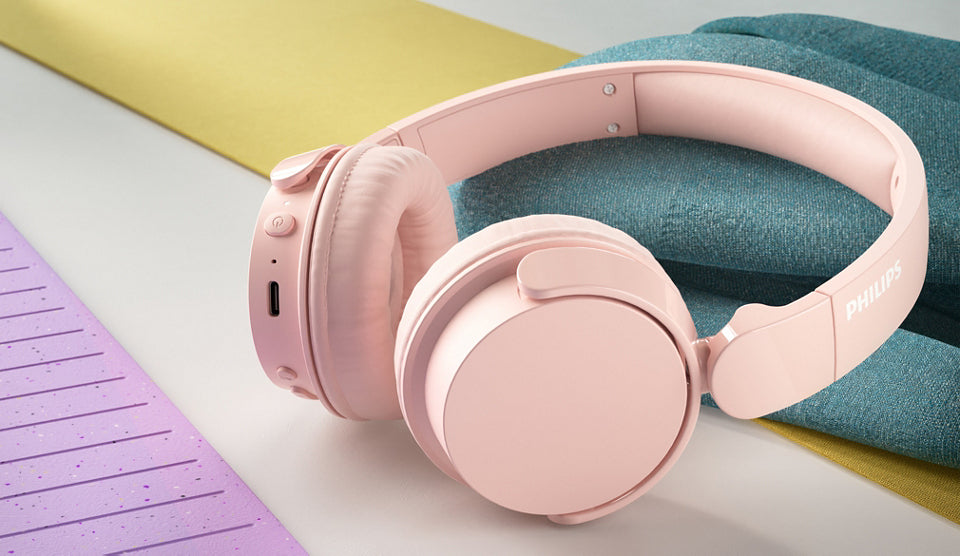 Philips 4000 series TAH4209PK/00 casque Sans fil Arceau Appels/Musique Bluetooth Rose