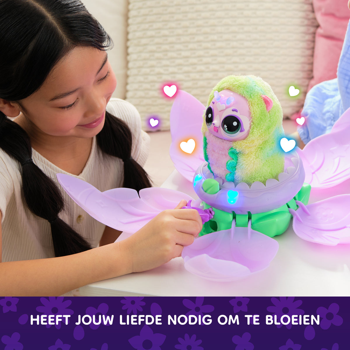Hatchimals BLOOMABLES MA FLEUR MAGIQUE KITTYFLY