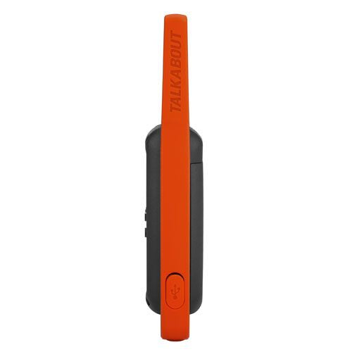 Motorola Talkabout T82 radio bidirectionnelle 16 canaux 446 - 446.2 MHz Noir, Orange