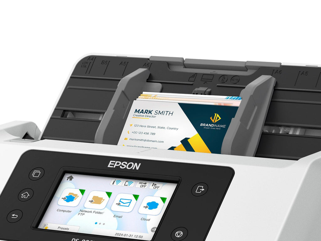 Epson WorkForce DS-900WN Alimentation feuille à feuille de scanner 600 x 600 DPI A4 Blanc