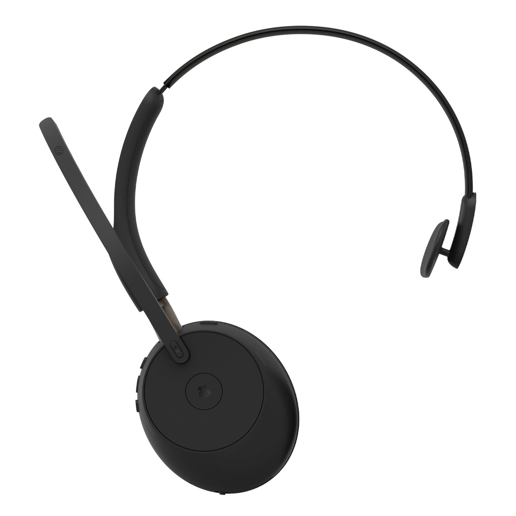 Jabra Evolve3 65 MS Trådløs Kablet Høretelefoner Sort