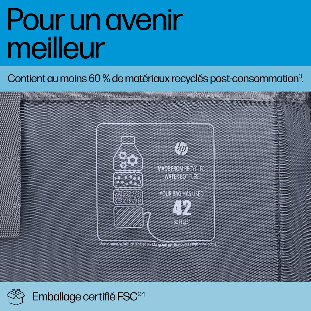 HP Sacoche pour PC portable Travel Plus 22L 16 pouces