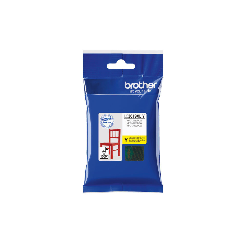 Brother LC-3619XLY cartouche d'encre 1 pièce(s) Original Jaune