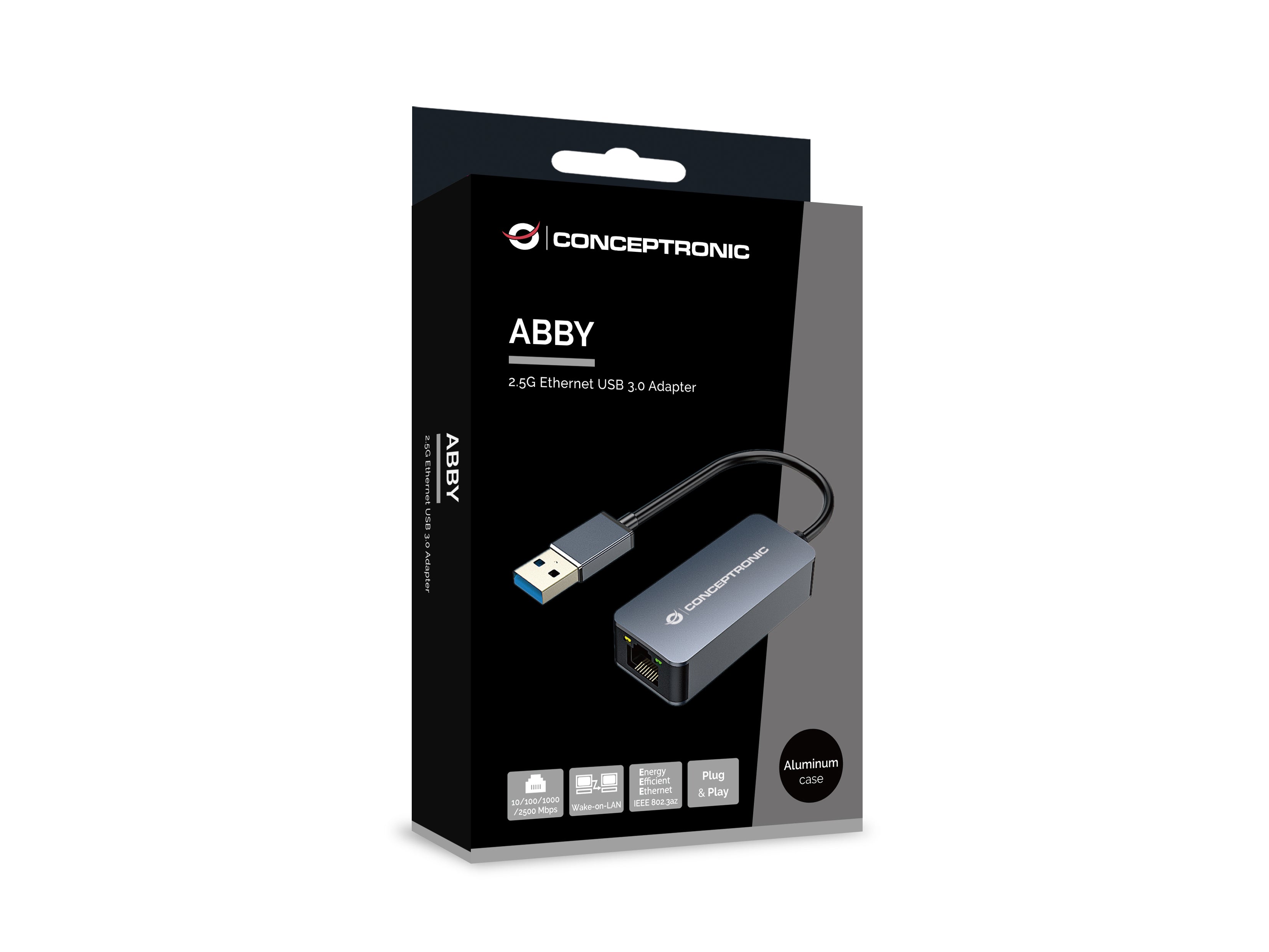 Conceptronic ABBY12G carte réseau Ethernet 2500 Mbit/s