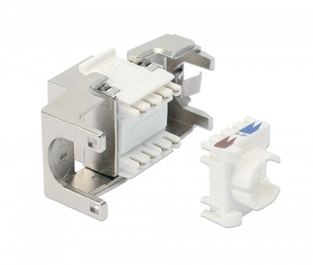 Intellinet 771887 Module Keystone RJ-45, Argent