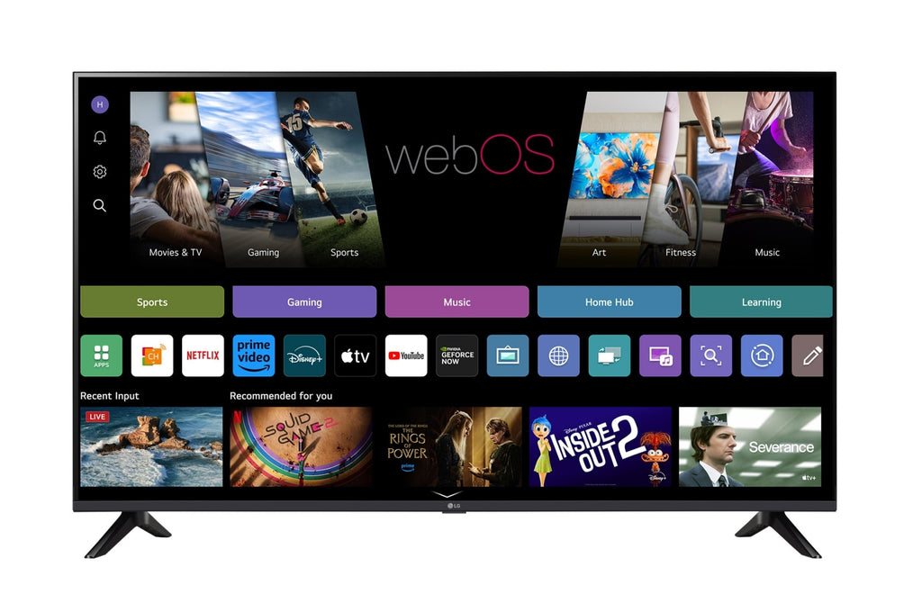 LG UHD AI 65UA73003LA TV 165,1 cm (65") 4K Ultra HD Smart TV Wifi Noir