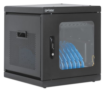 Station de Rangement pour 10 Ordinateurs Portables, Tablettes et Smartphones