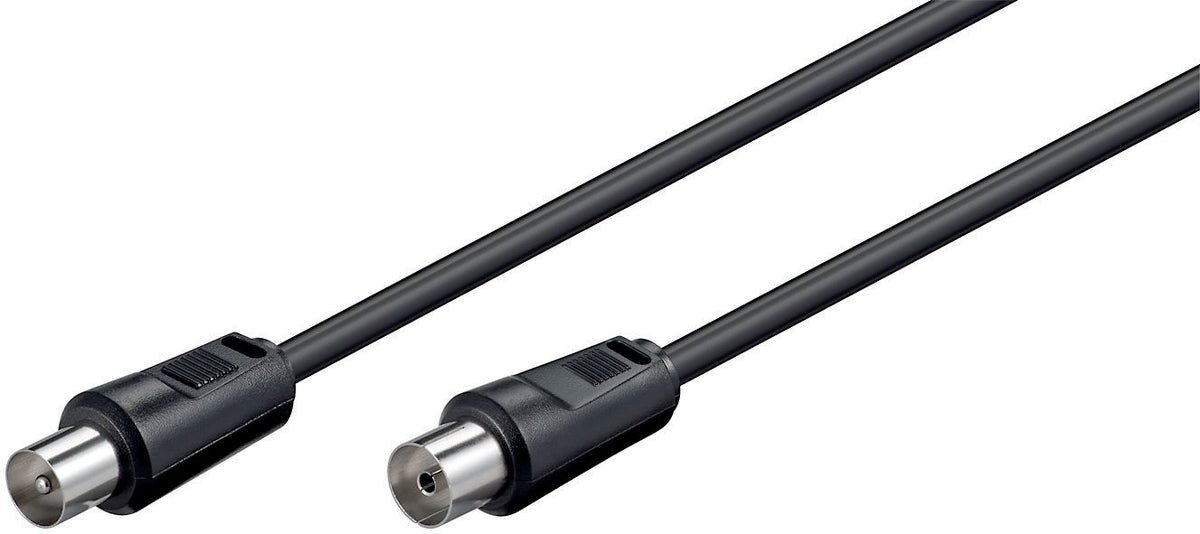 Microconnect COAX015 câble coaxial 1,5 m Noir