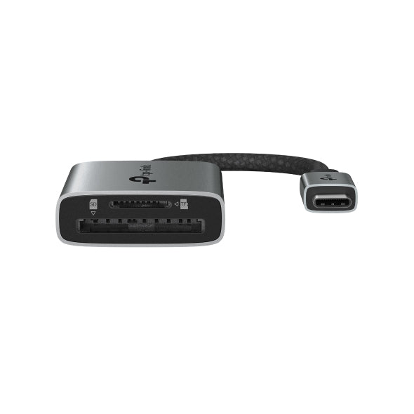 TP-Link UA430C lecteur de carte mémoire USB 3.2 Gen 1 (3.1 Gen 1) Type-C Gris