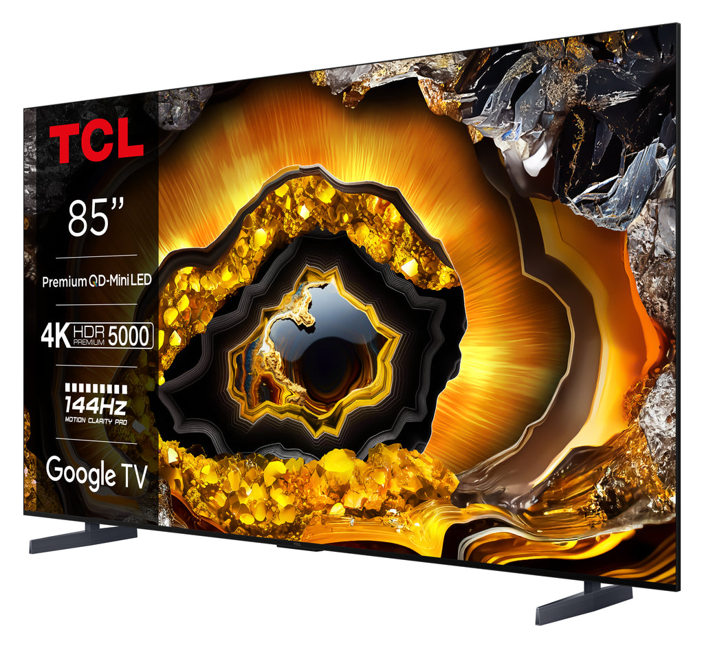 TCL X95 85X955 TV 2,16 m (85") 4K Ultra HD Smart TV Wifi Métallique, Titane 5000 cd/m²
