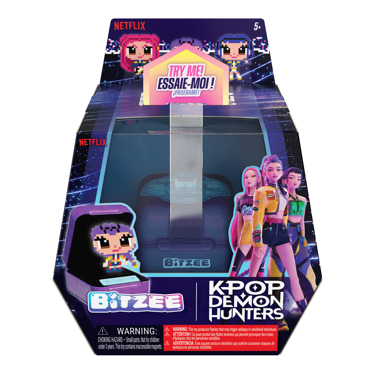 INTERACTIVE K-POP DEMON HUNTERS PET TOY