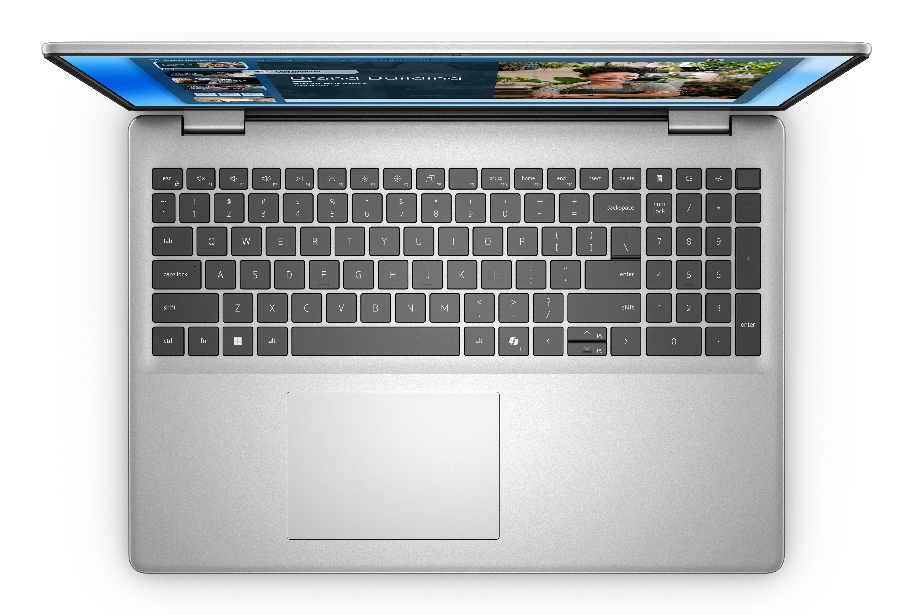 DELL DELL DC16251 Intel Core 7 150U Ordinateur portable 40,6 cm (16") Full HD+ 16 Go DDR5-SDRAM 512 Go SSD Wi-Fi 6E (802.11ax) Windows 11 Home Platine, Argent