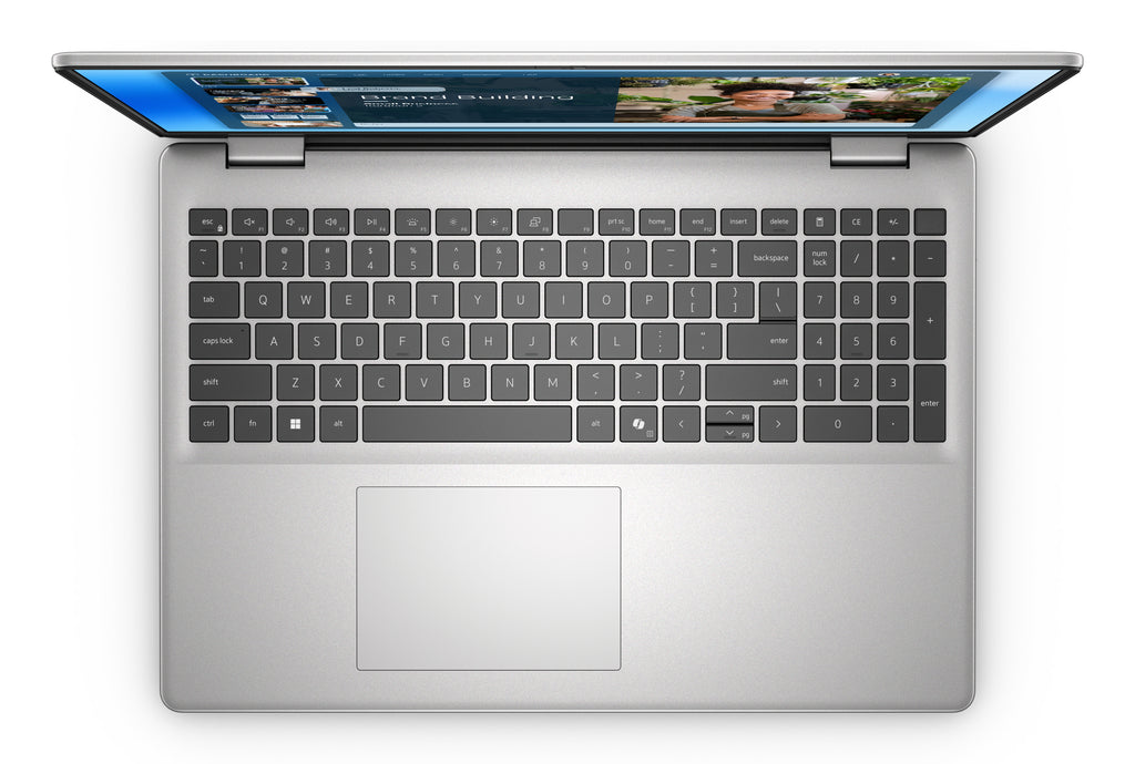 DELL DC16251 Intel Core 7 150U Ordinateur portable 40,6 cm (16") Full HD+ 32 Go DDR5-SDRAM 1 To SSD Wi-Fi 6E (802.11ax) Windows 11 Pro Platine, Argent